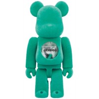 Bearbrick x atmos Wind and Sea Type-2 100% & 400% Set Green