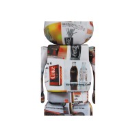 Bearbrick x atmos x Coca-Cola Type-5 100% & 400% Set Multi