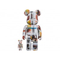 Набор фигурок (7см и 28см) Bearbrick x atmos x Coca-Cola Type-5 100% & 400% Set Multi