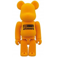 Bearbrick x atmos x GRIPSWANY 100% & 400% Set Orange