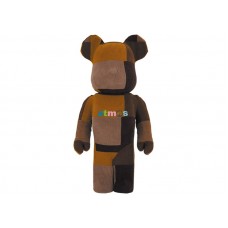 Большая фигурка (70см) Bearbrick x atmos x Sean Wotherspoon 1000% Brown