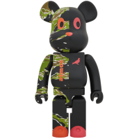 Bearbrick x Atmos x Staple #2 1000% Multi