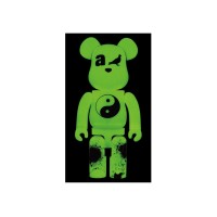 Bearbrick x atmos x Staple #4 100% & 400% Set Glow