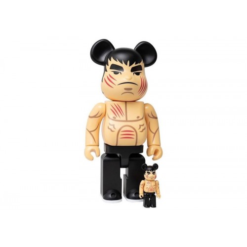 Оригинальный набор фигурок Bearbrick x BAIT x Kano x Bruce Lee: Enter The Dragon (SDCC Exclusive) 100% & 400% Set - 7см и 28см
