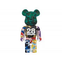 Фигурка (28см) Bearbrick x BAPE 28th Anniversary Camo #4 400%