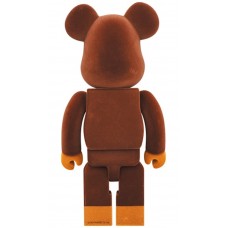 Набор фигурок (7см и 28см) Bearbrick x Bape Baby Milo Flocky Ver. 100% & 400% Set