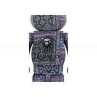 Bearbrick x BAPE Black Bandana 1000%