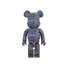 Большая фигурка (70см) Bearbrick x BAPE Black Bandana 1000%