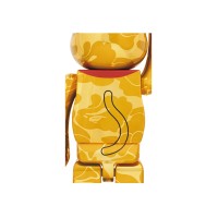 Bearbrick x BAPE Maneki Neko 1000% Gold Plated