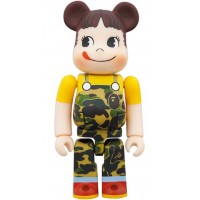 Bearbrick x BAPE Peko-chan 100% & 400% Set Green Camo