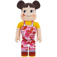 Bearbrick x BAPE Peko-chan 1000% Pink Camo