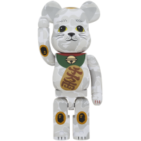 Большая фигурка (70см) Bearbrick x BAPE (R) Maneki Neko 1000%