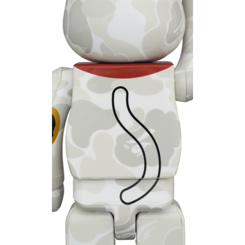 Оригинальная фигурка Bearbrick x BAPE (R) Maneki Neko & Daruma 400% 2PACK - 28см