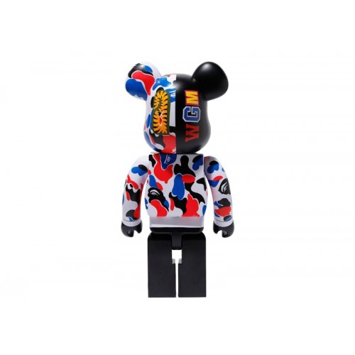 Оригинальная большая фигурка Bearbrick x Bape Shark London Store 1000% - 70см
