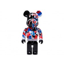 Большая фигурка (70см) Bearbrick x Bape Shark London Store 1000%