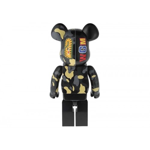 Оригинальная большая фигурка Bearbrick x Bape Shark New York Store Madison Ave 1 Year Anniversary 1000% - 70см