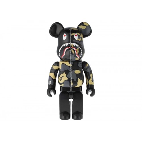 Оригинальная большая фигурка Bearbrick x Bape Shark New York Store Madison Ave 1 Year Anniversary 1000% - 70см