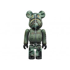 Bearbrick x Bape x Alpha Industries 100% & 400% Set