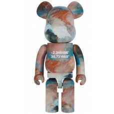 Большая фигурка (70см) Bearbrick x Benjamin Grant (Overview) Lake Natron 1000%