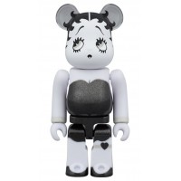 Bearbrick x Betty Boop 100% & 400% Set Black & White Ver.