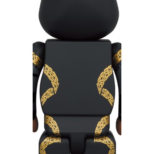 Оригинальная фигурка Bearbrick x Black Adam (Black Adam) 400% - 28см
