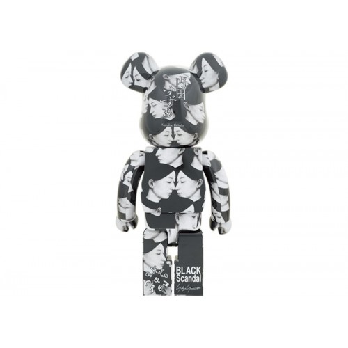 Оригинальная большая фигурка Bearbrick x Black Scandal x Yohji Yamamoto x Suzume Uchida x S.H.I.P & Crew (Us In Me) 1000% - 70см