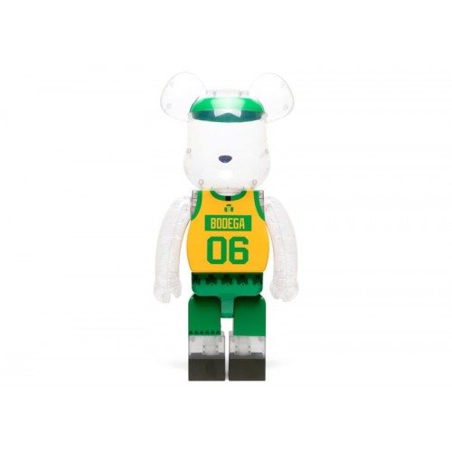 Оригинальная большая фигурка Bearbrick x Bodega x NBA Worldwide Respect Boston Celtics 1000% - 70см