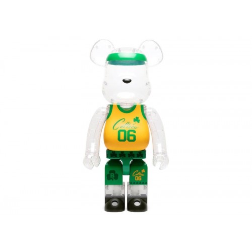 Оригинальная большая фигурка Bearbrick x Bodega x NBA Worldwide Respect Boston Celtics 1000% - 70см