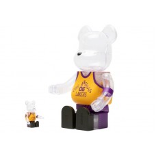 Bearbrick x Bodega x NBA Worldwide Respect Los Angeles Lakers 100% & 400% Set