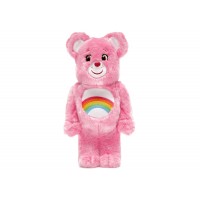 Bearbrick x Care Bears Cheer Bear Costume Ver. 400% Pink