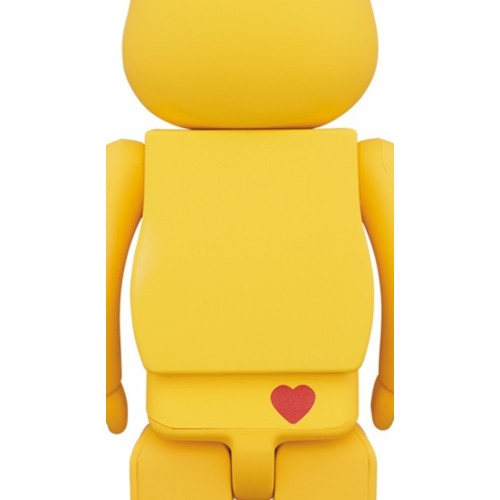 Оригинальная большая фигурка Bearbrick x Care Bears Funshine Bear 1000% - 70см