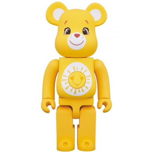 Оригинальная большая фигурка Bearbrick x Care Bears Funshine Bear 1000% - 70см