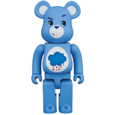 Большая фигурка (70см) Bearbrick x Care Bears Grumpy Bear (TM) 1000%