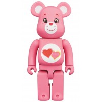 Большая фигурка (70см) Bearbrick x Care Bears Love-a-Lot Bear 1000%