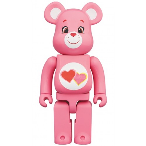 Оригинальная большая фигурка Bearbrick x Care Bears Love-a-Lot Bear 1000% - 70см