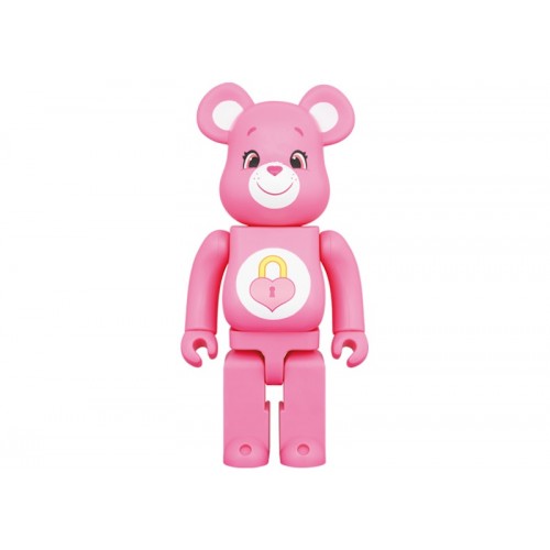 Оригинальная большая фигурка Bearbrick x Care Bears Secret Bear 1000% Pink - 70см