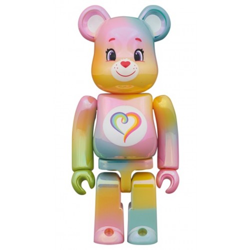 Оригинальный набор фигурок Bearbrick x Care Bears Togetherness Bear 100% & 400% Set - 7см и 28см