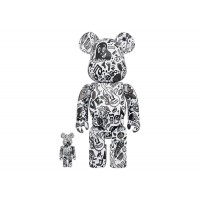 Набор фигурок (7см и 28см) Bearbrick x Chocomoo 100% & 400% Set
