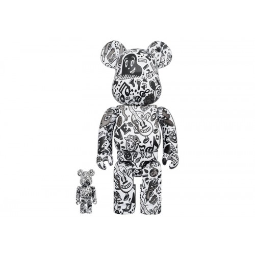 Оригинальный набор фигурок Bearbrick x Chocomoo 100% & 400% Set - 7см и 28см