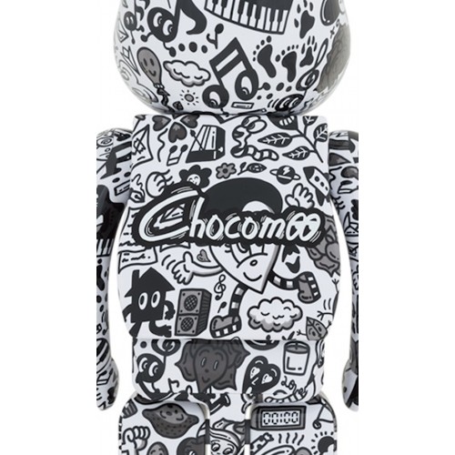 Оригинальная большая фигурка Bearbrick x Chocomoo 1000% - 70см