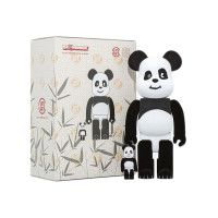 Bearbrick x CLOT Panda 100% & 400% Set