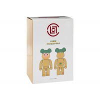 Bearbrick x CLOT Summer Fruits Pink Pineapple 100% & 400% Set