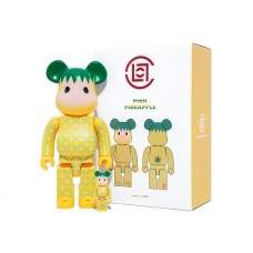 Bearbrick x CLOT Summer Fruits Pink Pineapple 100% & 400% Set