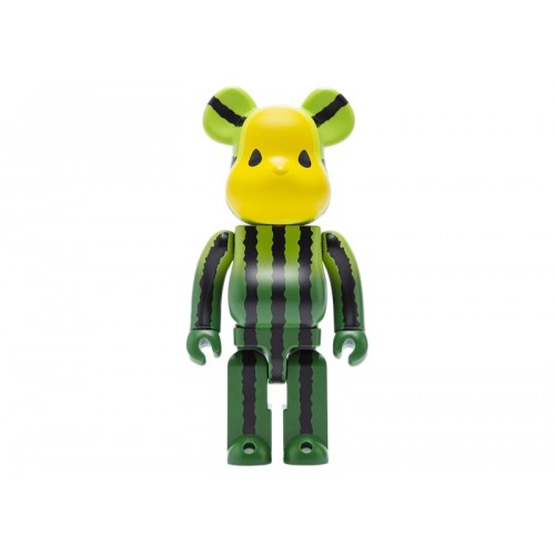 Оригинальная большая фигурка Bearbrick x CLOT Summer Fruits Yellow Watermelon 1000% - 70см
