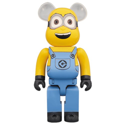 Оригинальная большая фигурка Bearbrick x Despicable Me 3 Dave Minion 1000% Multi - 70см