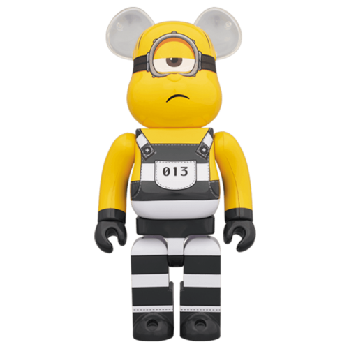 Оригинальная большая фигурка Bearbrick x Despicable Me 3 Mel Minion 1000% Multi - 70см