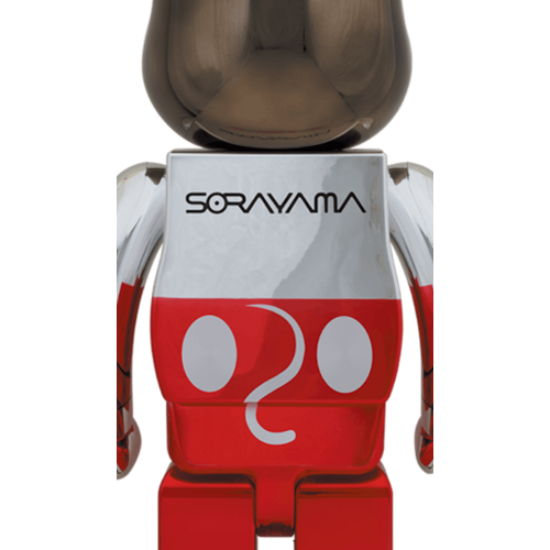 Оригинальная большая фигурка Bearbrick x Hajime Sorayama x Disney Future Mickey Mouse (2nd Color Ver.) 1000% - 70см