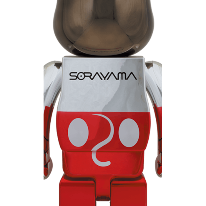 Оригинальная большая фигурка Bearbrick x Hajime Sorayama x Disney Future Mickey Mouse (2nd Color Ver.) 1000% - 70см Оригинальная большая фигурка Bearbrick x Hajime Sorayama x Disney Future Mickey Mouse (2nd Color Ver.) 1000% - 70см