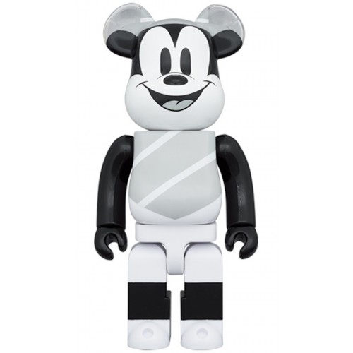 Оригинальная большая фигурка Bearbrick x Disney Hat and Poncho Mickey 1000% - 70см