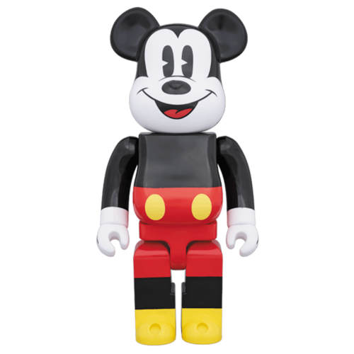 Оригинальная большая фигурка Bearbrick x Disney Mickey Mouse 1000% Multi - 70см